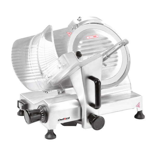 ChefAsst Meat Slicer, 150W, 9.84” Stainless Steel Blade HBS-250