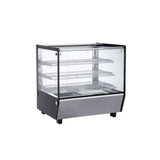 Polarman PLM-R120L-5 27″ 3 Shelf Countertop Heated Display Case with Sliding Doors