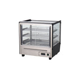 Polarman PLM-R120L-5 27″ 3 Shelf Countertop Heated Display Case with Sliding Doors