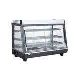 Polarman PLM-W136L 36″ 3 Shelf Countertop Heated Display Case with Sliding Doors