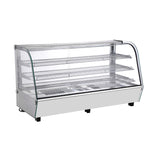 Polarman PLM-W202L 48″  3 Shelf Countertop Heated Display Case with Sliding Doors