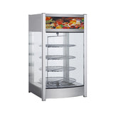 Polarman PLM-W97L-2(SR) 18″ Self-Service Pizza Warmer with 4-Shelf Rotating Rack