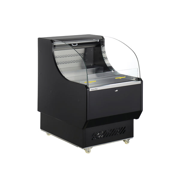 Polarman RTS-186L 25 9/10" Commercial Refrigerated Display Case with LED Lighting and Night Curtain
