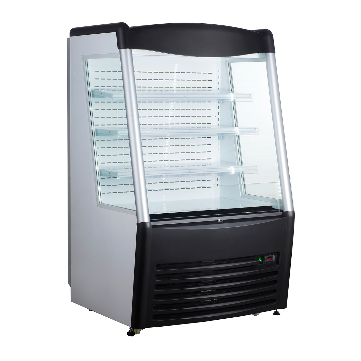 Polarman PLM-R390L 36" Vertical Air Curtain Merchandiser with 3 Shelves