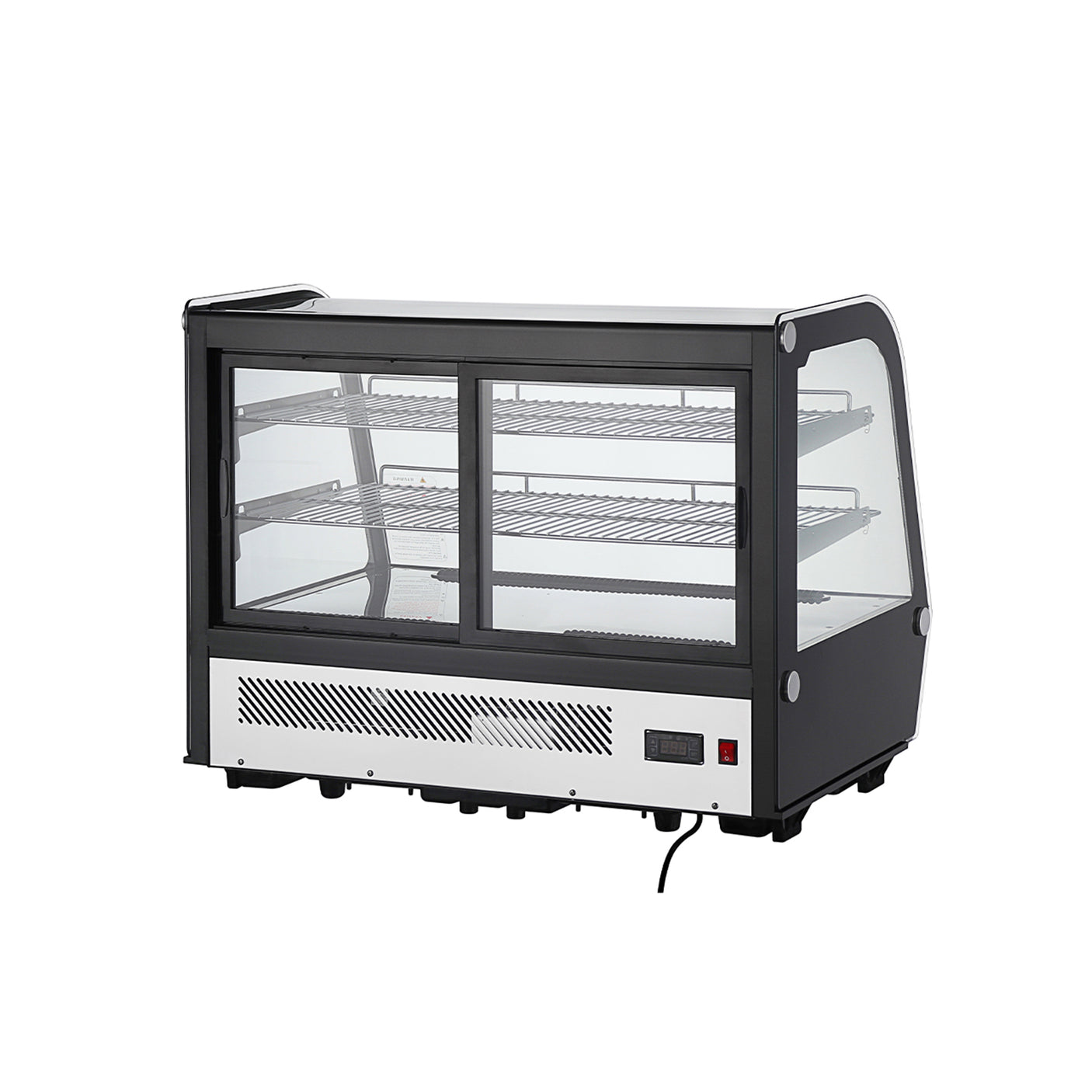 Polarman PLM-W160L-4 35″ Countertop Refrigerated Bakery Display Case with LED Lighting
