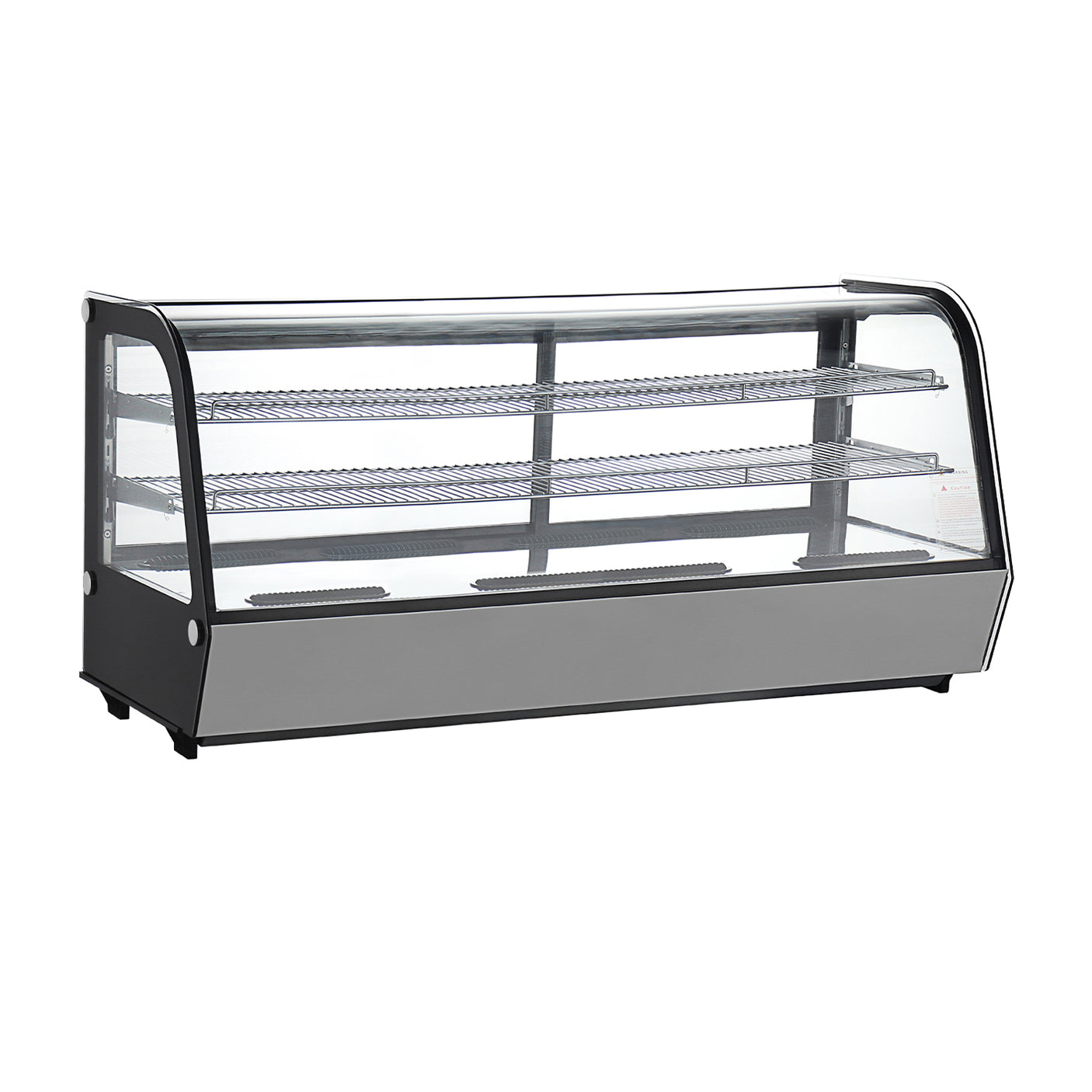 Polarman PLM-W252L-4 60″ Countertop Refrigerated Bakery Display Case with LED Lighting