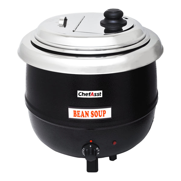 ChefAsst Soup Kettle 13.7qt (13L),600W Black,SB-6000A