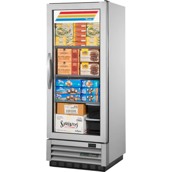 True T-12FG-HC 24 7/8" Glass Door Reach-In Freezer