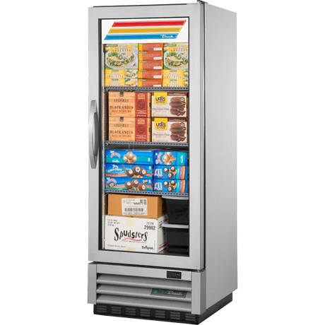 True T-12FG-HC 24 7/8" Glass Door Reach-In Freezer