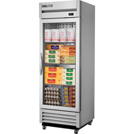 True T-19G-HC 27" Glass Door Reach-In Refrigerator