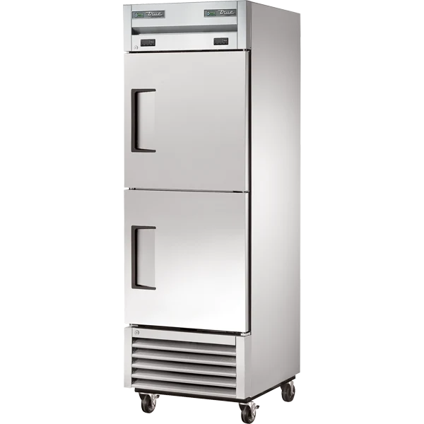 True T-23DT-HC Solid Door Dual Temperature Reach-In Refrigerator Freezer
