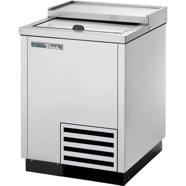 True T-24-GC-S-HC Stainless Steel Glass and Plate Chiller Froster