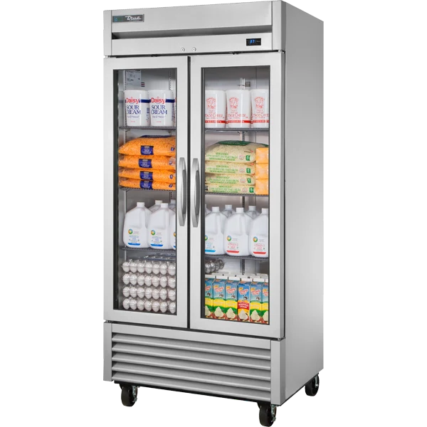 True T-35G-HC Glass Door Reach-In Refrigerator