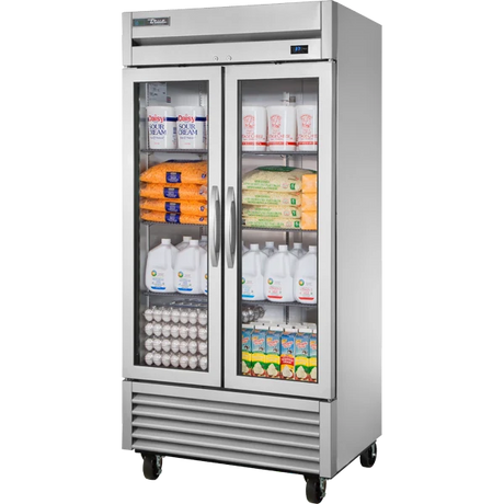 True T-35G-HC Glass Door Reach-In Refrigerator