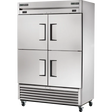 True T-49DT-4-HC 54 1/8" Solid Half Door Dual Temp Reach-In Refrigerator/Freezer