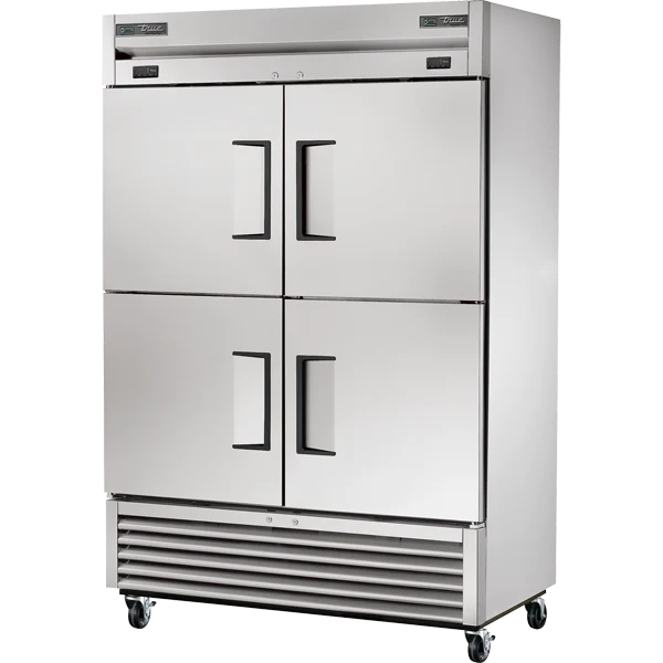 True T-49DT-4-HC 54 1/8" Solid Half Door Dual Temp Reach-In Refrigerator/Freezer