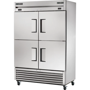 True T-49DT-4-HC 54 1/8" Solid Half Door Dual Temp Reach-In Refrigerator/Freezer