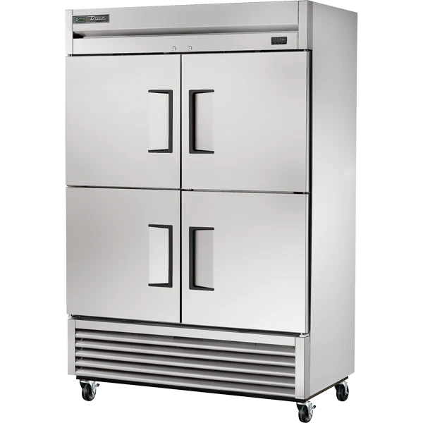 True T-49F-4-HC 54 1/8" Solid Half Door Reach-In Freezer
