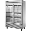 True T-49FG-FLX-HC 54 1/8" Glass Door Flex Temp Reach-In Refrigerator/Freezer