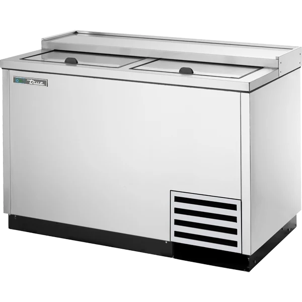 True T-50-GC-S-HC 49 5/8" Stainless Steel Glass and Plate Chiller/Froster