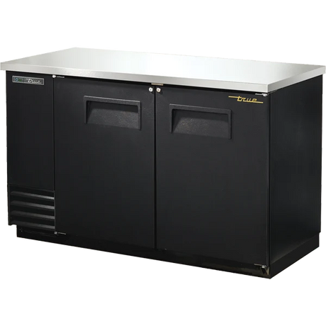 True TBB-2-HC 58 7/8" 2 Door Back Bar Refrigerator