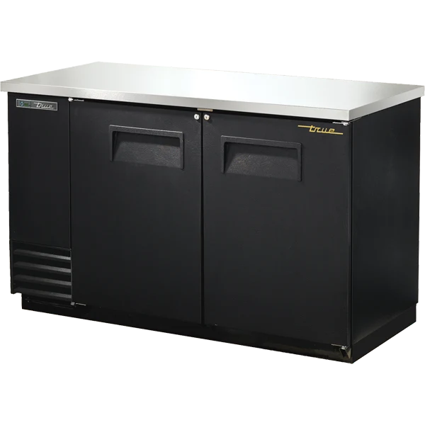 True TBB-2-HC 58 7/8" 2 Door Back Bar Refrigerator
