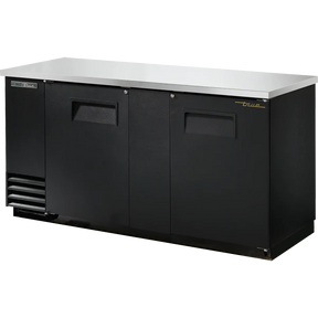 True TBB-3-HC 69 1/8" 2 Door Back Bar Refrigerator