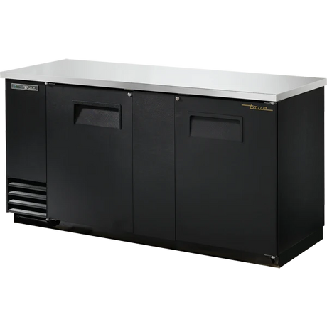 True TBB-3-HC 69 1/8" 2 Door Back Bar Refrigerator
