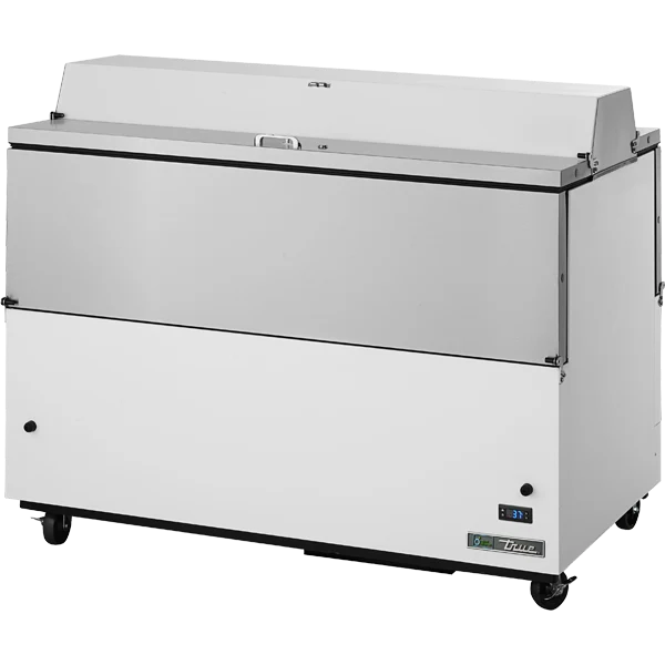 True TMC-58-DS-SS-HC 58 inch Dual-Sided Milk Cooler