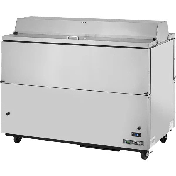 True TMC-58-S-DS-SS-HC 58 inch Dual-Sided Milk Cooler