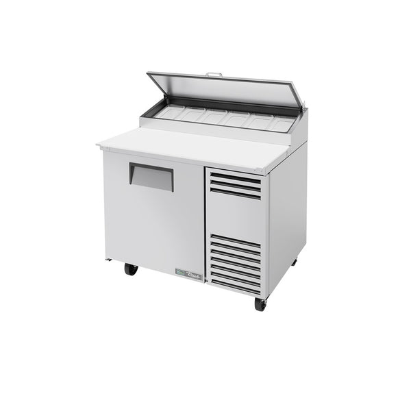 True TPP-AT-44-HC 44 5/8" 1 Door Refrigerated Pizza Prep Table