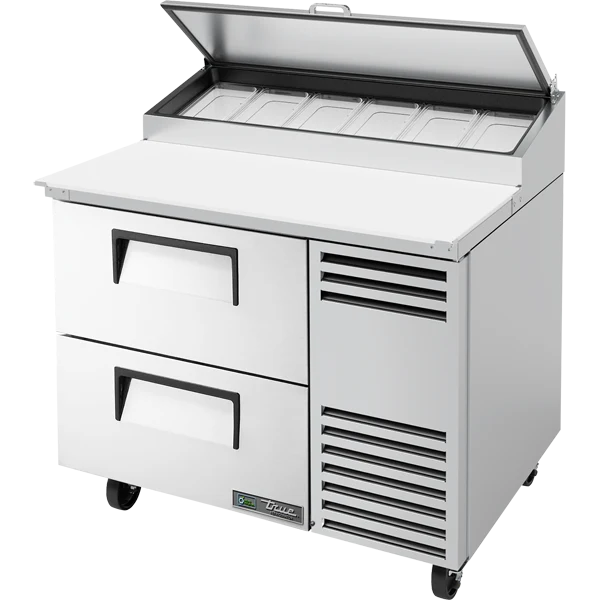 True TPP-AT-44D-2-HC 44 5/8" 2 Drawer Refrigerated Pizza Prep Table