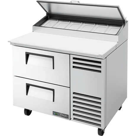 True TPP-AT-44D-2-HC 44 5/8" 2 Drawer Refrigerated Pizza Prep Table