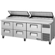 Double Lid 6 Drawers