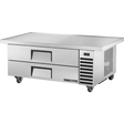 True TRCB-52-60-HC 60" Refrigerated Chef Base with 2 Drawers