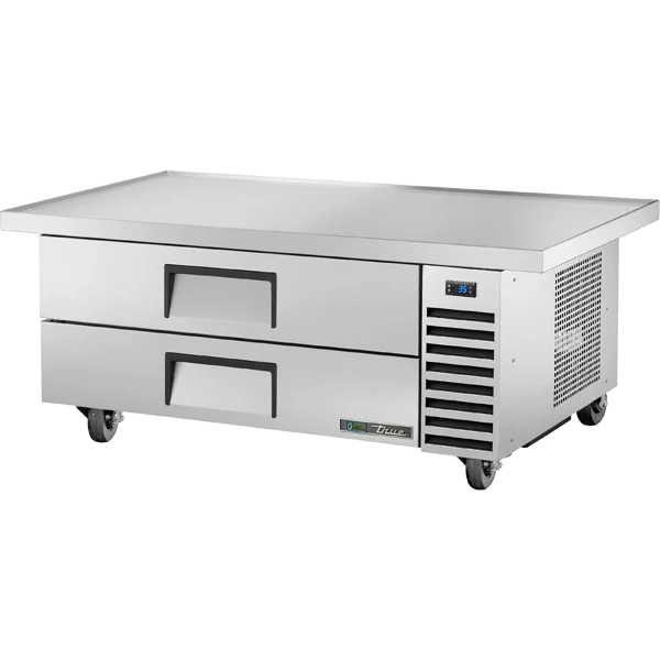 True TRCB-52-60-HC 60" Refrigerated Chef Base with 2 Drawers