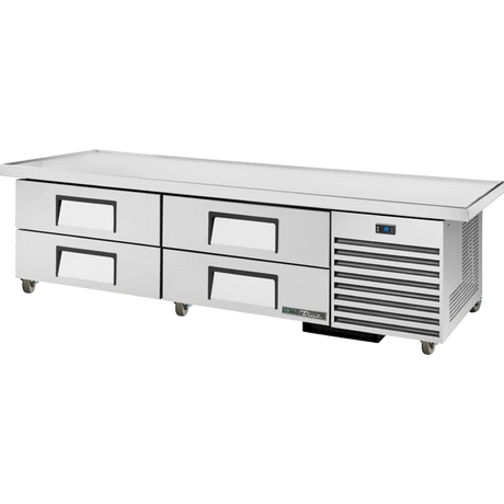 True TRCB-79-86-HC 86 1/4" Refrigerated Chef Base with 4 Drawers