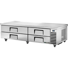 True TRCB-82-84-HC 84" Refrigerated Chef Base with 4 Drawers