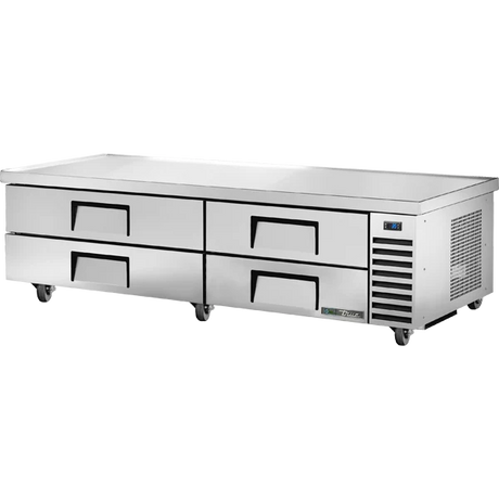 True TRCB-82-84-HC 84" Refrigerated Chef Base with 4 Drawers