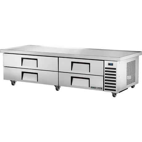 True TRCB-82-86-HC 86 1/4" Refrigerated Chef Base with 4 Drawers