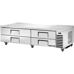 True TRCB-82-HC 82 3/8" Refrigerated Chef Base with 4 Drawers