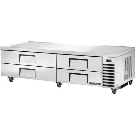 True TRCB-82-HC 82 3/8" Refrigerated Chef Base with 4 Drawers