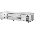 True TRCB-96-HC 95 1/2" Refrigerated Chef Base with 4 Drawers
