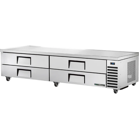 True TRCB-96-HC 95 1/2" Refrigerated Chef Base with 4 Drawers