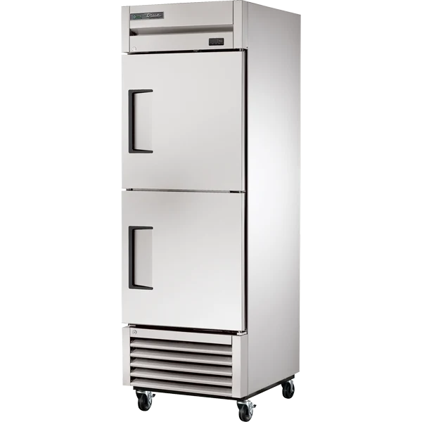 True TS-23-2-HC 27" Stainless Steel Solid Half Door Reach-In Refrigerator