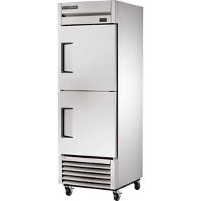 True TS-23-2-HC 27" Stainless Steel Solid Half Door Reach-In Refrigerator
