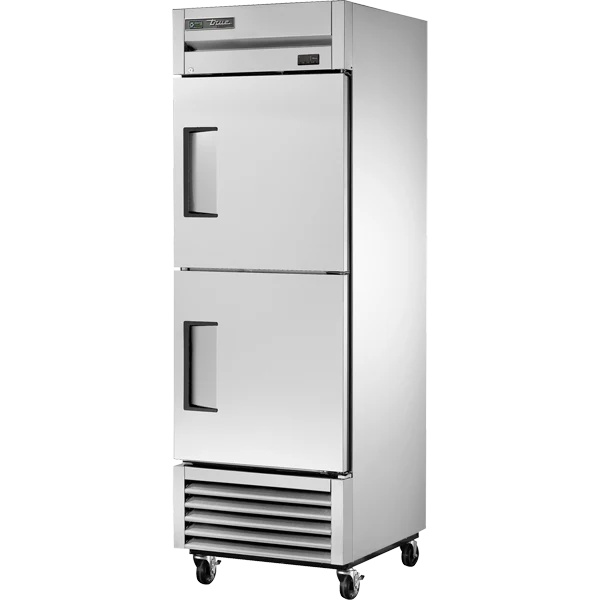 True TS-23F-2-HC 27" Stainless Steel Solid Half Door Reach-In Freezer