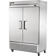 True TS-49F-HC 54 1/8" Stainless Steel Solid Door Reach-In Freezer