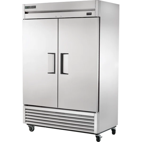 True TS-49F-HC 54 1/8" Stainless Steel Solid Door Reach-In Freezer
