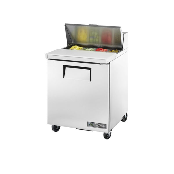 True TSSU-27-08-HC 27 7/8" 1 Door Refrigerated Sandwich Prep Table